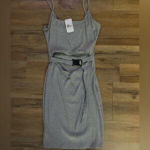 Grey Mini Dress